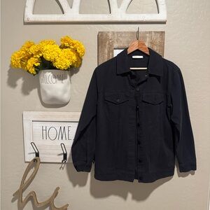 Intempo denim oversized jacket size xsmall good condition with pockets